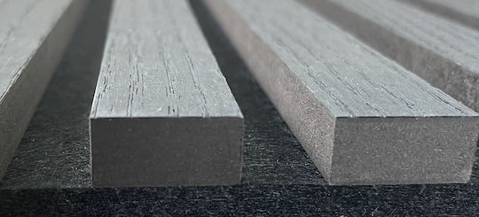 Panouri Decorative 3D Din MDF Gri 60x60cm 4 Bucăți