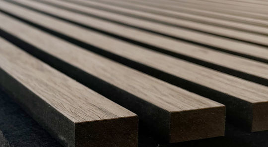 3D Πάνελ Τοίχου από MDF Καφέ