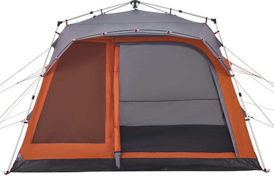 vidaXL Automatisch Campingzelt Hütte Gray für 7 Personen 325x325x231cm