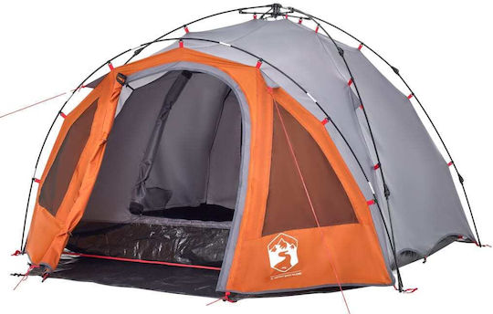 vidaXL Automatisch Campingzelt Iglu Gray für 3 Personen 220x210x150cm