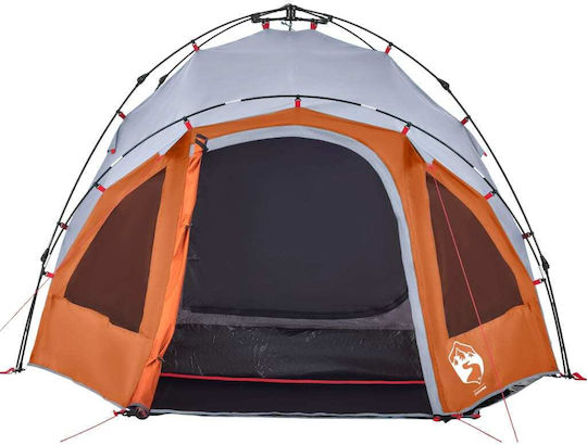 vidaXL Automatisch Campingzelt Iglu Gray für 3 Personen 220x210x150cm
