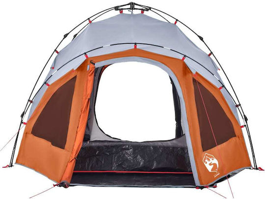 vidaXL Automatisch Campingzelt Iglu Gray für 3 Personen 220x210x150cm