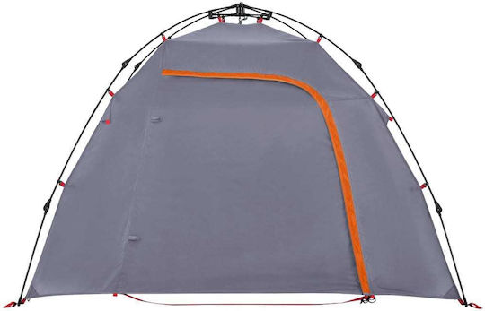 vidaXL Automatisch Campingzelt Iglu Gray für 3 Personen 220x210x150cm