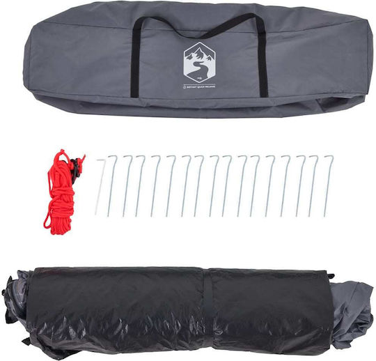 vidaXL Automatisch Campingzelt Iglu Gray für 3 Personen 220x210x150cm