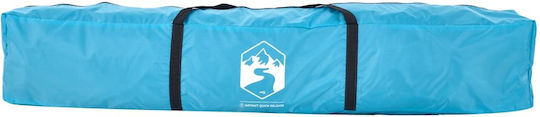vidaXL Camping Tent Igloo Blue 3 Seasons for 6 People 310x285x200cm