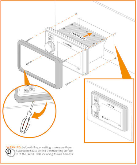 Hertz Boat Sound System 4x with