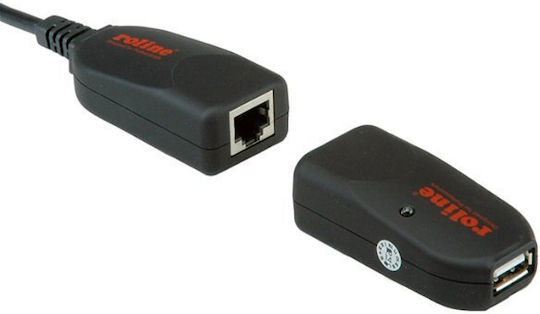 Roline USB 2.0 удължител чрез TP