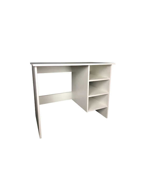 Birou Molde Din Lemn Alb 90x52x72.5 cm