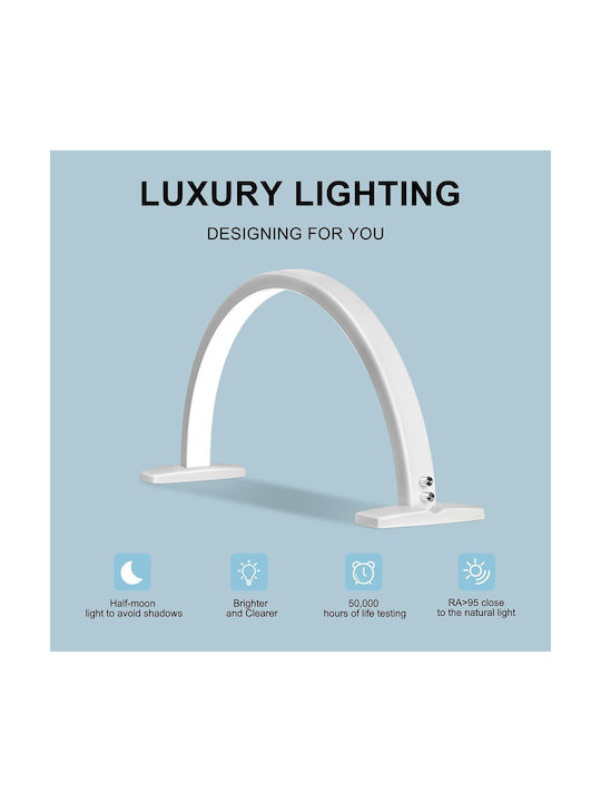 Moon Dekorative Lampe Weiß