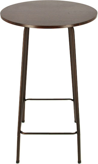 Στρογγυλό Μπαρ Brown 60x60x105εκ. Στρογγυλό Μπαρ Brown 60x60x105εκ.