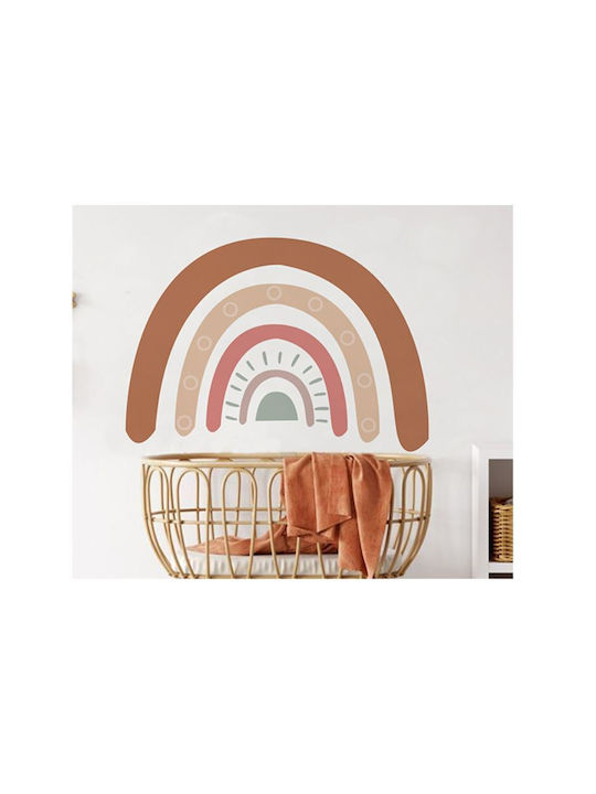 Babyloon Kinder Wandsticker Wand Brown Sun