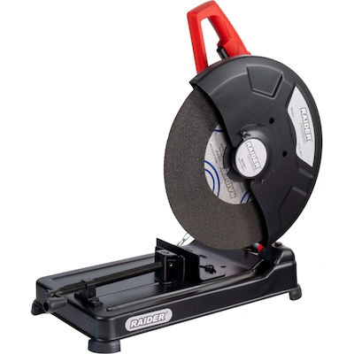 Raider 060111 Banc de tăiere cu Putere 2600W, Disc de tăiere cu Diametru 355mm & Viteză de tăiere 3900rpm