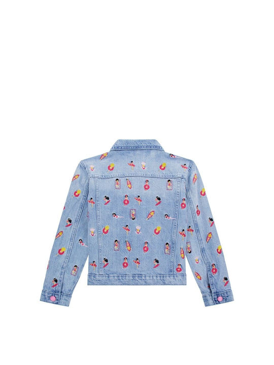 Guess Kids Casual Jacket Blue