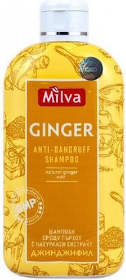 Milva Ginger Shampoos Against Dandruff for Damaged Hair 200ml