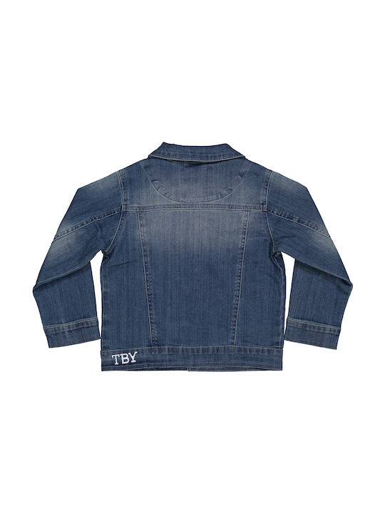 Mauli Kids Denim Jacket Blue