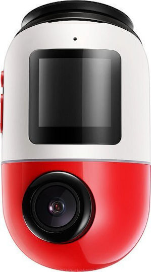 70Mai Omni Dash Cam 4G 360 X200 64GB Red Camera DVR Auto 1080P cu Ecran 1.2" , , , G, P, S, pentru Parbriz cu Autocolant