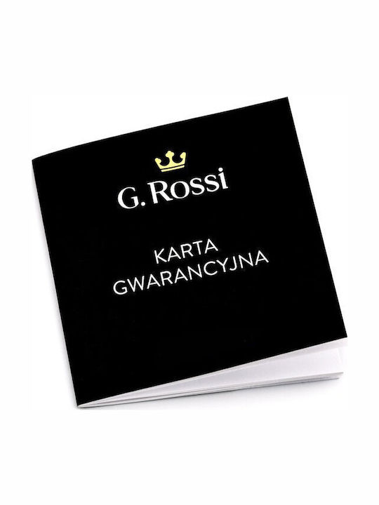 G.Rossi Damen Uhr mit Gold Metallarmband