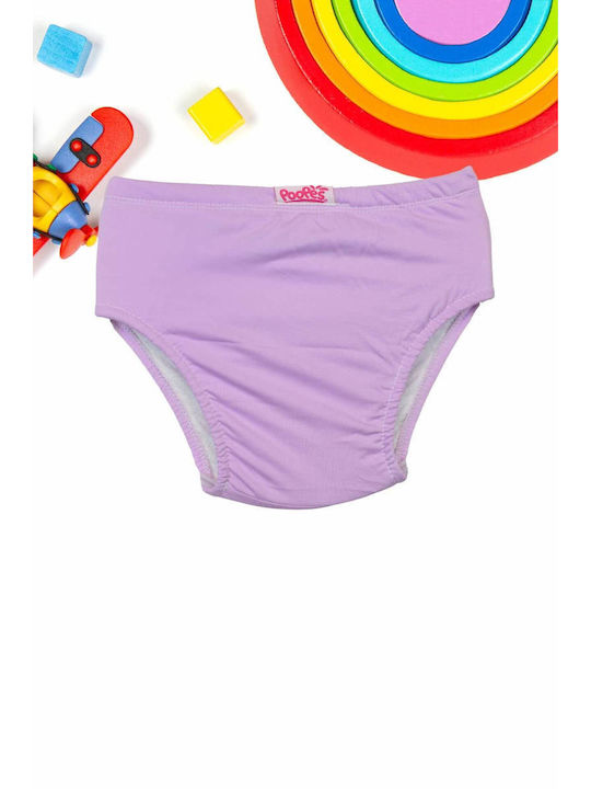 Poopes Kids' Diaper Underwear Lilac