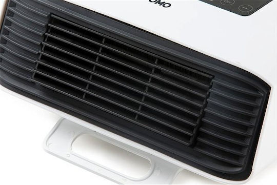 Domo Bathroom Wall Mounted Fan Heater White