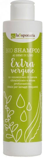 La Saponaria Extra Vergine Σαμπουάν Αναδόμησης/Θρέψης 200ml