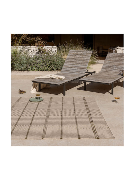 Brink & Campman Zona Stitch Lucrat manual Covor De exterior Rectangular Olive