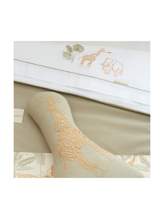 Bimbidreams Baby Sleep Pillow Masai White 30x30cm