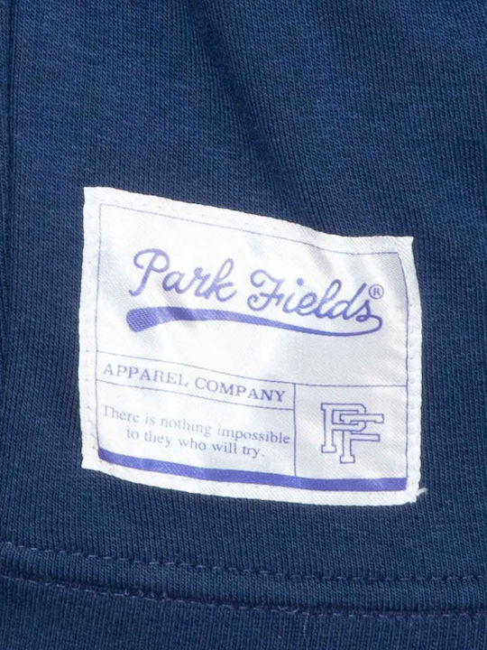 Sweatshirt with Hood Blue