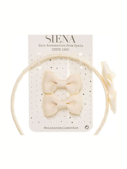 Siena Kinder Stirnbänder mit Schleife Gelbe