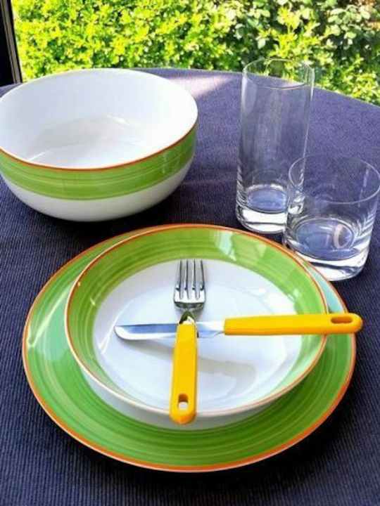 Έμφαση Dinnerware Set Green