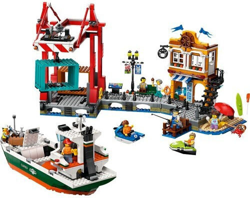 LEGO City Seaside Harbor With Cargo Ship για 8+ Ετών 1226τμχ