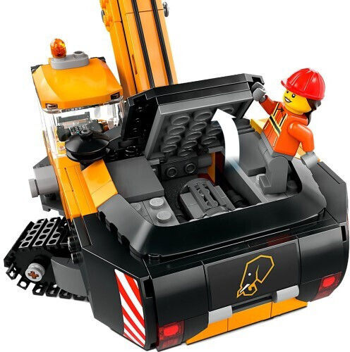 LEGO City Yellow Construction Excavator for Ages 8+ 633 Pieces