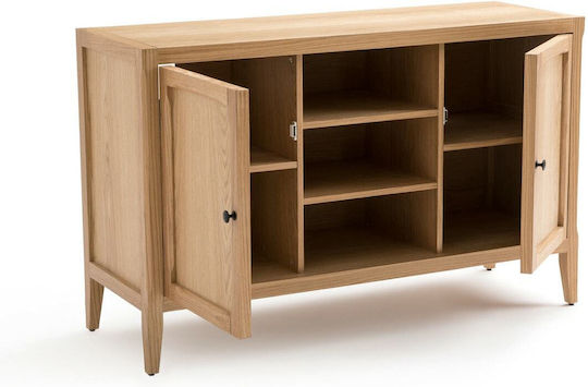 La Redoute Collections Möbel Badezimmerschrank B128xT44xH80cm Eiche