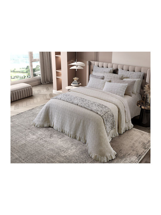 Liolios Home Κουβέρτα Υπέρδιπλη 230x250εκ. White