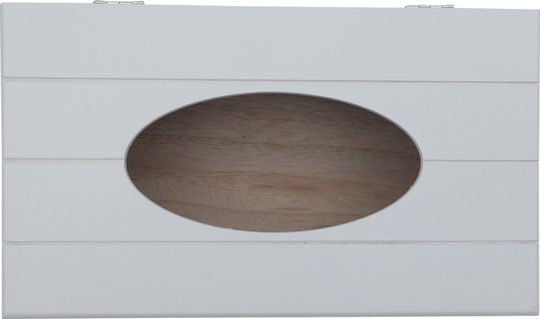 Uncle George Tissue-Halter Weiß 26.5x15.5x9cm 05.02.03-0007