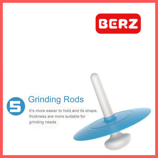 Berz Set 7 in 1 Food Preparation Cartoon Grinder Green Bz8661g