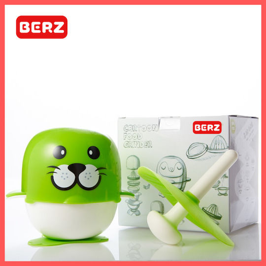 Berz Set 7 in 1 Food Preparation Cartoon Grinder Green Bz8661g