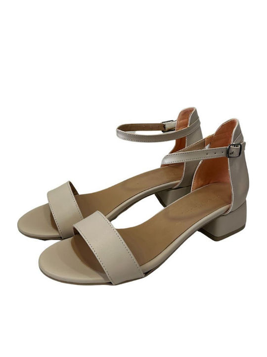 Sandalen Beige