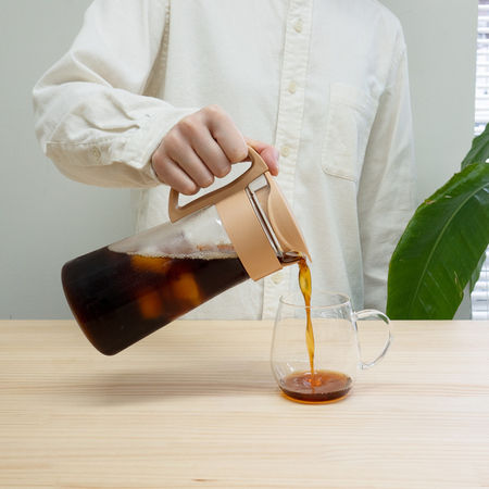 Hario Mizudashi Coffee Pot Mini Cold Brew Infuser Creamy