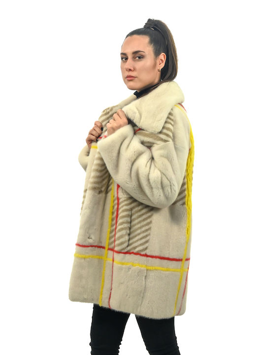 Fur mink cardigan (mink) Angie