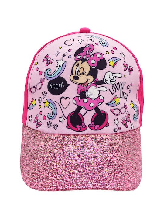 Gift-Me Pălărie pentru Copii Jockey Tesatura Roz