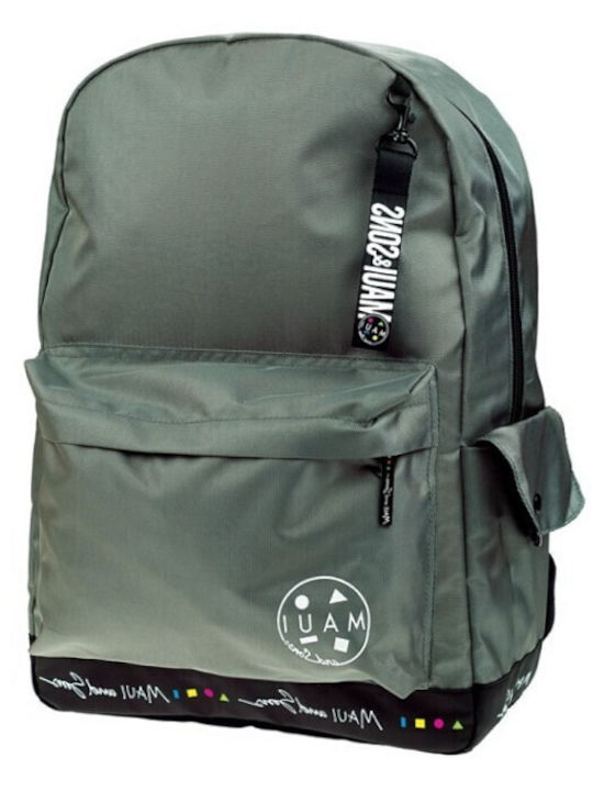 Maui & Sons Schulranzen Rucksack Junior High-High School in Gray Farbe