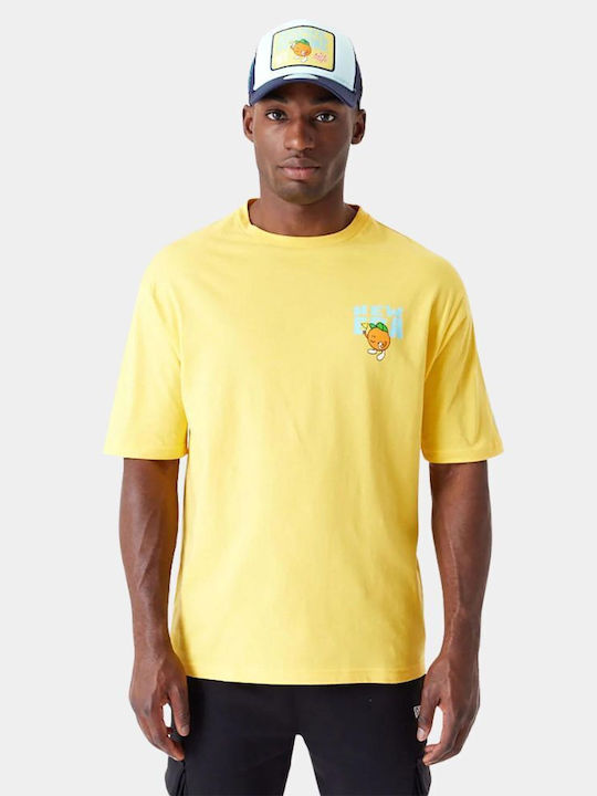 New Era T-shirt Bărbătesc cu Mânecă Scurtă YELLOW 60502630