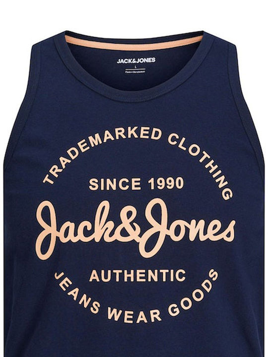 Jack & Jones Herren Ärmelloses Shirt Navy Blazer