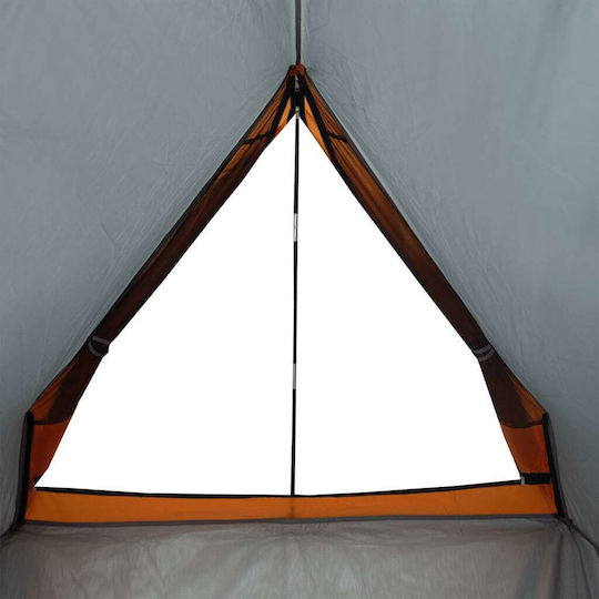 vidaXL Σκηνή Camping Γκρι για 2 Άτομα