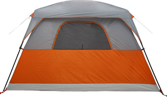 vidaXL Cort de Camping Portocaliu pentru 4 Persoane