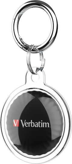 Verbatim My Finder Coin Black Compatible with Apple Find My