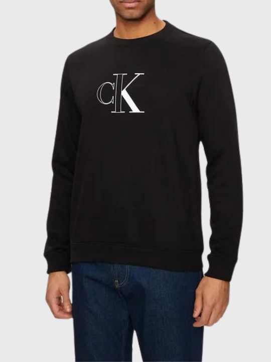 Calvin Klein Men's Long Sleeve Blouse Black