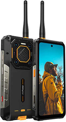 Ulefone Armor 26 Ultra Walkie-talkie 5G Dual-SIM (12GB/512GB) Widerstandsfähig Smartphone Schwarz