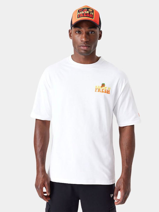 New Era Men's Short Sleeve T-shirt White