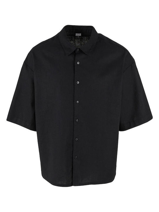 Linen Shirt Black